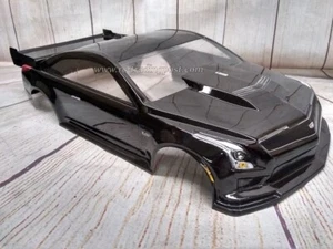 Cadillac ATS-V 2019 carrocería de radiocontrol pintada a medida 1/10 WB 330 mm/22S/DR10/barra/arrastre - Imagen 1 de 5