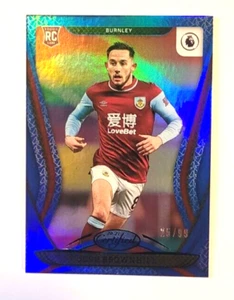 2020-21 Panini Chronicles Josh Brownhill zertifizierter blauer Spiegel/99 Burnley RC - Bild 1 von 2