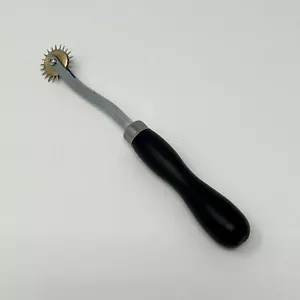 Leder Nährad Ahle Handwerk Werkzeug Eisen Stachel Rollen Abstand Lederhandwerk - Bild 1 von 5