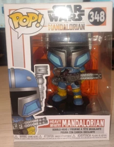 Funko Pop! Vinyl: Star Wars - Heavy Infantry Mandalorian #348 - Picture 1 of 1