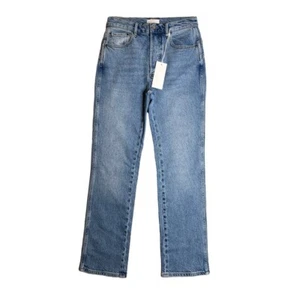 Revolve x Boyish The Darcy High Rise Pop Crop Here To Eternity Jeans 26 $168.00 - Picture 1 of 2