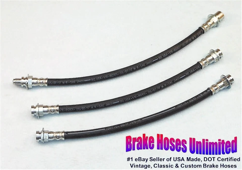 JUEGO MANGUERA FRENO Chevrolet Chevelle 1967, disco Foto 1 de 1