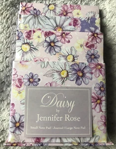 Daisy By Jennifer Rose. Small Note Pad/Journal/Large Note Pad Set. Sealed. - Picture 1 of 5