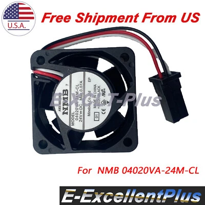 For NMB 04020VA-24M-CL 4020 FANUC Machine Cooling Fan 24V 0.07A A90L-0001-0510