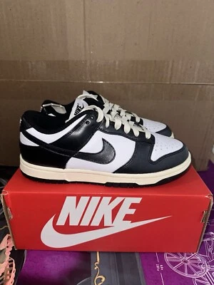 Size 5W / 3.5M Nike Dunk Low Vintage Panda Women’s FQ8899-100 Brand New - Image 1 of 4
