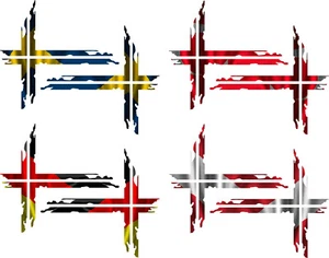 Schwedenkreuz Österreich Türkei Schweden Deutschland 1:14 1:16 Tamiya Wedico 076 - Bild 1 von 5