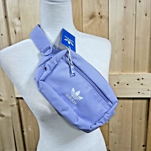 Adidas Crossbody Bag For All Waist Fanny Pack Violet Adjustable Strap NEW - Picture 1 of 10