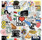 50 autocollants mathématiques assortis : algèbre, géométrie, calcul, trigonométrie