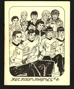 Filk Music - REC ROOM RHYMES 4 - Star Trek TOS Fanzine GEN 1986 Roberta Rogow - Picture 1 of 2