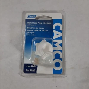 Camco 22103 RV Plug With Lanyard NEW - Picture 1 of 1