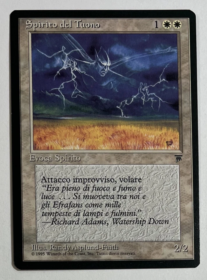MTG THUNDER SPIRIT Legends (Italian) (OldManMTG 002-642) - Image 1 of 2