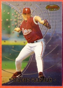 1997 Bowman's Best Calvin Maduro #158 (Phillies) NM+ - Picture 1 of 1