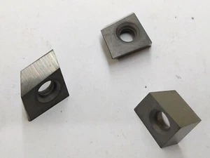 (10) Insertos de puntas de carburo Hertel 1.21501l121 KM105 placas giratorias - Imagen 1 de 7