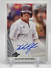 2013 Leaf Memories Auto Hunter Renfroe #A-HR1 Auto