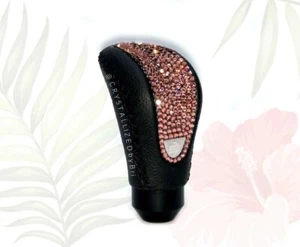 Bling Shift Knob Manual MOMO AUSTRIAN CRYSTAL Combat Evo Gear Shifter Car Custom - Picture 1 of 7