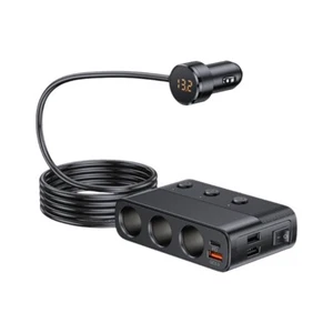Universal Vehicle Chargers 7 Port 128W Quick Charges Adapter for Multiple - Picture 1 of 8