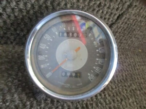 TRIMUPH TR6 T120 67-69 SPEEDOMETER 150 MPH VINTAGE SMITHS SSM 5001/06 OEM AHRMA  - Picture 1 of 8