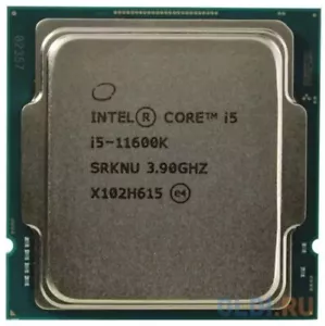Intel Core i5 Gen 11 I5-11600K 3.90 GHz Rocket Lake SRKNU FCLGA1200 CPU Used - Picture 1 of 2