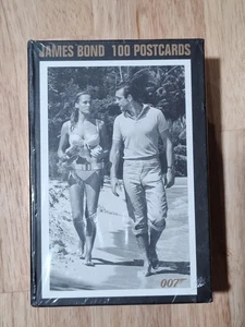 VTG JAMES BOND 50th ANNIVERSARY 100 POSTCARDS Lot New Sealed ARCHIVES 007 - Imagen 1 de 8