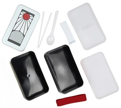 Fiambrera Bento compartimento de una sola porción de anime Demon Slayer Foto 1 de 3