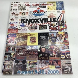 40ª publicación anual de los Nacionales de Knoxville 2000, tarjetas de estadísticas del conductor y talones de tic - Imagen 1 de 3