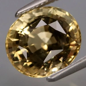 2.65Ct.Ravishing Color&Full Sparkling! Natural Yellow Heliodor Beryl Brazil - Imagen 1 de 4