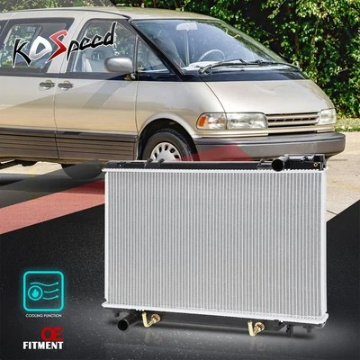 Radiador de refrigeración de carreras con núcleo de aluminio DPI 1155 para 91-95 Toyota Previa AT/MT Foto 1 de 4