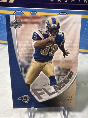 2008 Upper Deck Steven Jackson FLASHBACKS #ROSF16 RAMS! - Image 1 of 3