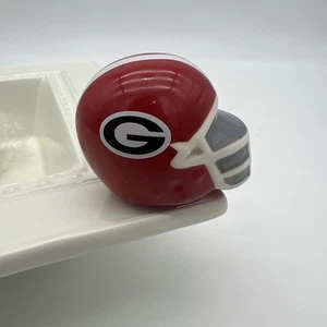 Nora Fleming University of Georgia Bulldogs Football Helm Mini Keramik Anhänger - Bild 1 von 4