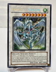 Stardust Dragon CT05-EN001 Secreto Raro Yugioh 7847 - Imagen 1 de 13
