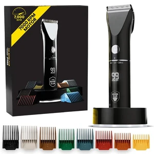 Beard Trimmer for Men - Electric Cordless Rechargeable Beard & Hair Trimmer -... - Picture 1 of 9