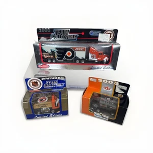 White Rose 2000 Collectibles Philadelphia Flyers NHL Hockey Truck & 2 Zambonis - Picture 1 of 19