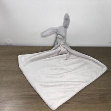 Jellycat Bashful Silver Bunny Soother Blanket Lovey Plush Toy Stuffed Animal 17"