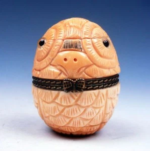 Joyero baratija tabaco en forma de águila noche búho artesanal de alto detalle  - Imagen 1 de 5