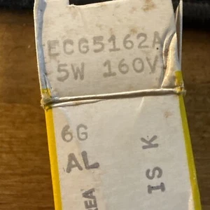 ECG 5162A 160v 5W pezzo di ricambio vintage NOS Sylvania diodo Zener - Foto 1 di 6