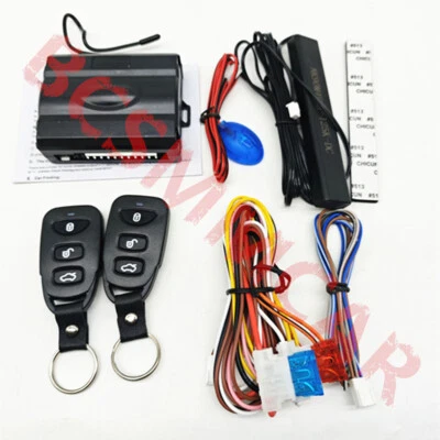 Keyless Entry Remote Control Central Locking Controller Car Door Lock System - Image 1 of 4