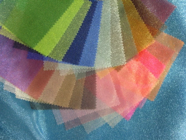 Crystal Organza Fabric Twinkle fabric 100% Nylon SPRING SALE- 3m for price of 2m - Image 1 of 1