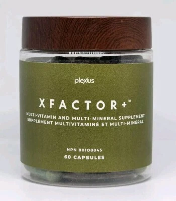 Plexus Xfactor + Multivitamin Dietary Supplement New 60 capsules New Sealed - Image 1 of 4