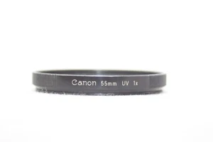 [Excellent+++] Genuine Canon Lens Filter 55mm UV 1X From Japan #A101418 - Picture 1 of 7