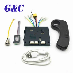 Patineta eléctrica doble motor ESC actualización hazlo tú mismo kit control longboard con control remoto - Imagen 1 de 12