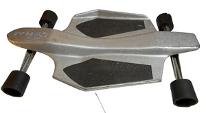 RARE Vintage Techni-Ski Street Ski Skiing Skate Board Magnesium Skateboard Metal - Picture 1 of 22