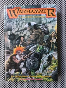 Libro de tapa dura Warhammer 1988 Le Jeu De Role Fantastique lengua francesa - Imagen 1 de 10