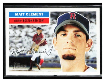 2005 Topps Heritage #308 Matt Clement - Image 1 of 2