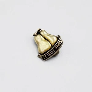 St Louis Pairs Vintage Gold Filled Pin Twins ½” x ½” - Picture 1 of 2
