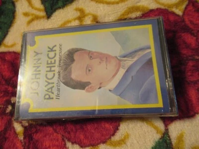 Johnny Paycheck Heartbreak Tennessee Cassette Tape Rare Trolley Car Records - Image 1 of 2