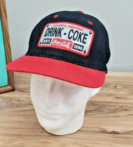 Vintage Embroidered Coca Cola DRINK COKE Snapback Hat Atlanta Georgia - Picture 1 of 6