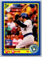 1990  Score #460 Paul Molitor Milwaukee Brewers