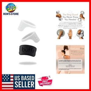 Silicone Wedding Ring Protector Pack of 3 - Secure and Stylish for Fitness - Picture 1 of 8