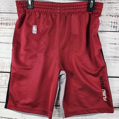 Pantalones Cortos Atléticos NBA De Colección FUBU Para Hombre Medianos Rojo Gris Malla Cordón Y2K Raro Foto 1 de 4