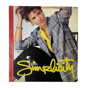 Vintage 1985 March Simplicity Sewing Pattern Catalog Giant Store Counter Book - Picture 1 of 18
